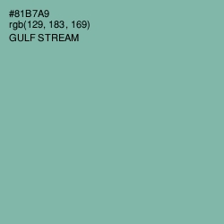 #81B7A9 - Gulf Stream Color Image